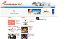 Desktop Screenshot of europapresse.com
